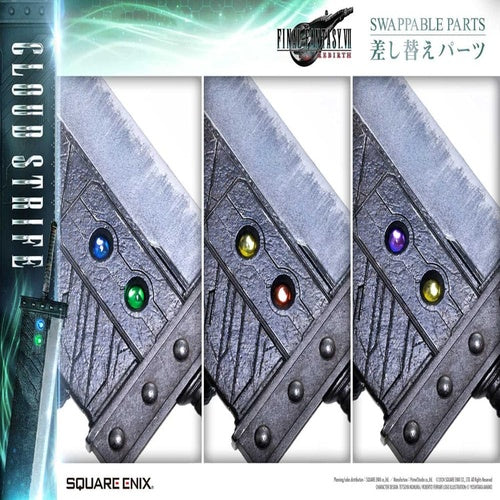 Final Fantasy VII Rebirth statuette 1/4 Cloud Strife 68 cm