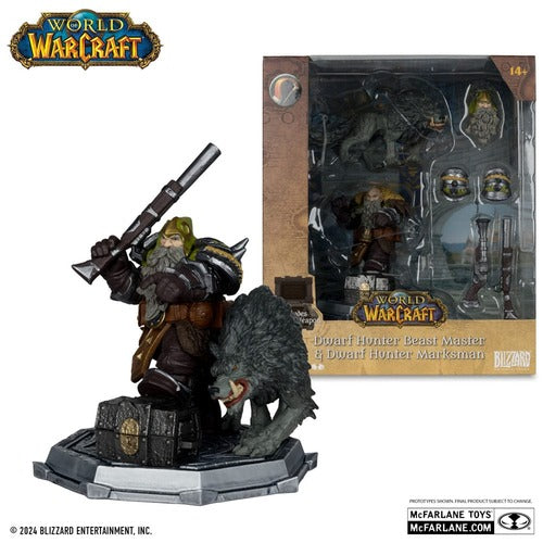 World of Warcraft Actionfiguren Dwarf Hunter & Pandaren 15 cm Sortiment (8)