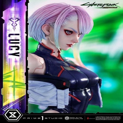 Cyberpunk: Edgerunners Real Elite Masterline Series Statue 1/4 Lucy Deluxe Bonus Version 50 cm