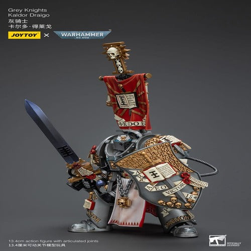 Warhammer 40k figurine 1/18 Grey Knights Kaldor Draigo 14 cm