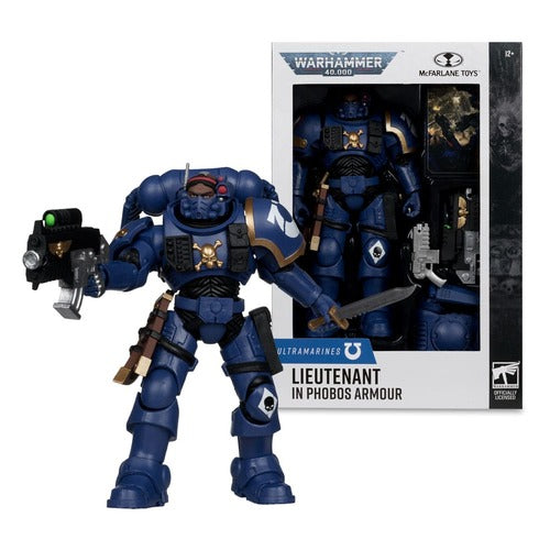 Warhammer 40,000 figurine Lieutenant in Phobos Armor (Ultramarines) 18 cm