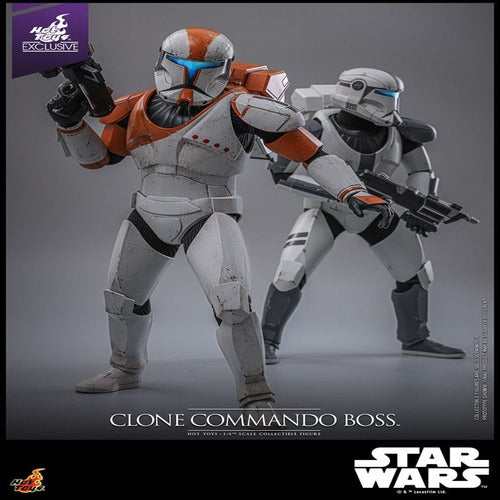Star Wars: The Clone Wars figurine 1/6 Clone Commando Boss Hot Toys Exclusive 30 cm