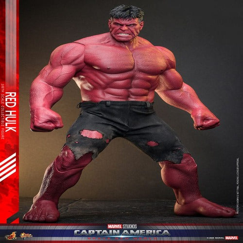 Captain America: Brave New World figurine Movie Masterpiece 1/6 Hulk Red Hulk 47 cm