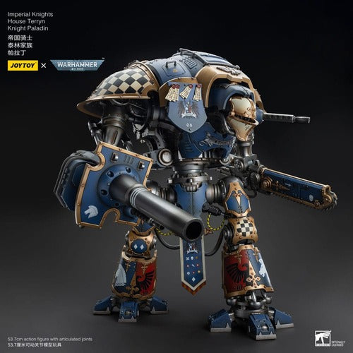 Warhammer 40k figurine 1/18 Imperial Knights House Terryn Knight Paladin 54 cm