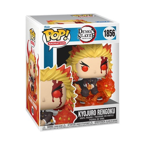 Demon Slayer: Kimetsu no Yaiba POP! Animation Vinyl figurine Kyojuro Rengoku 9th form Exclusive 9 cm