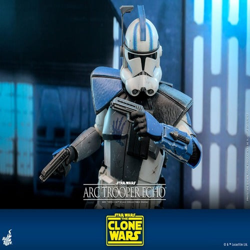 Star Wars: The Clone Wars figurine 1/6 Arc Trooper Echo 30 cm