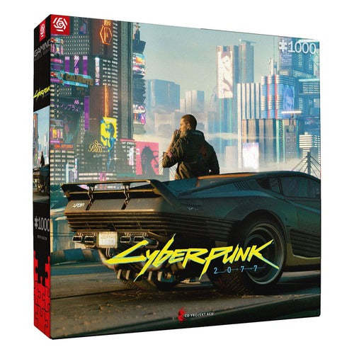 Cyberpunk 2077 puzzle Gaming Mercenary on the Rise (1000 pièces)