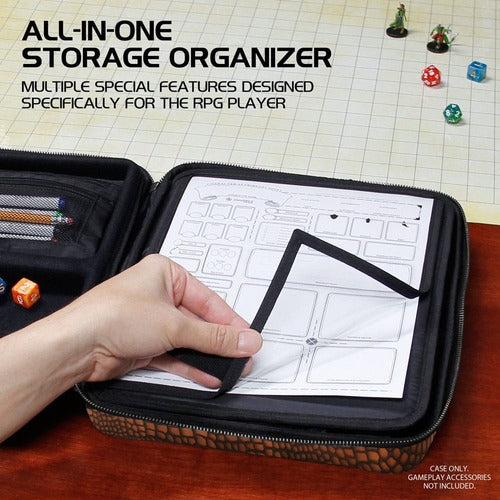 Enhance RPG Series Collector's Edition Organizer Case Brown