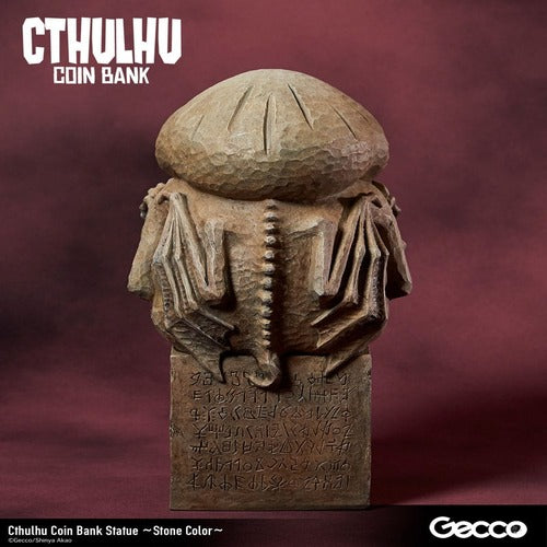H.P. Lovecraft Cthulhu Mythos tirelire Cthulhu (Stone Color) 24 cm