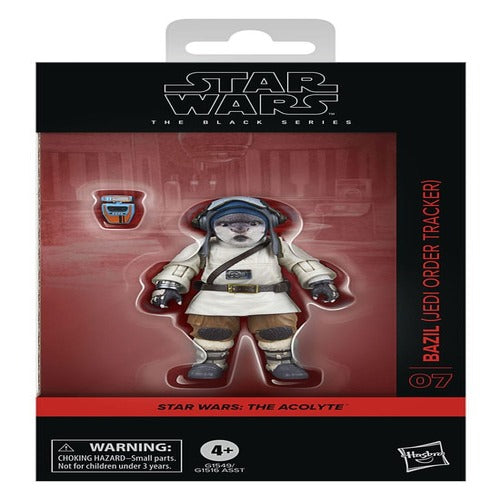 Star Wars: The Acolyte Black Series Actionfigur Bazil (Jedi Order Tracker) 10 cm