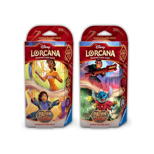 Disney Lorcana TCG présentoir decks de démarrage Reign of Jafar (8) *ANGLAIS*