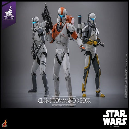 Star Wars: The Clone Wars figurine 1/6 Clone Commando Boss Hot Toys Exclusive 30 cm