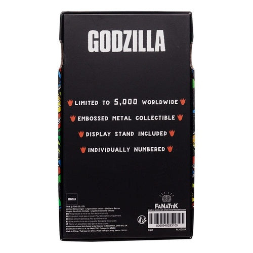 Godzilla XL Metallbarren Limited Edition