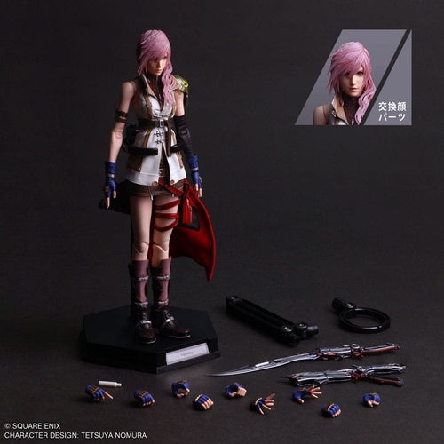 Final Fantasy XIII Play Arts Shin figurine Lightning 26 cm