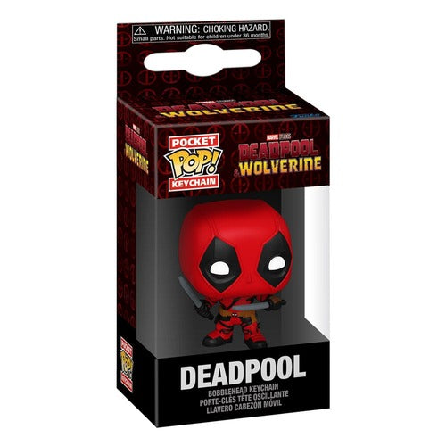 Deadpool 3 présentoir porte-clés Pocket POP! Viny Deadpool 4 cm (12)