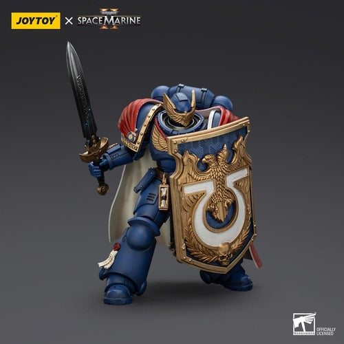 Warhammer 40k figurine Ultramarines Victrix Honour Guardwith Storm Shield And Power Sword 20 cm