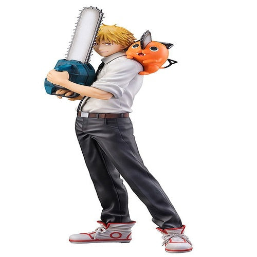 Chainsaw Man statuette S-Fire PVC 1/7 Denji & Pochita 24 cm