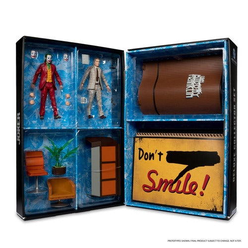 Joker DC Multiverse (Joker Movie) figurine Deluxe Colllector The Joker (Live with Murray Franklin) Limited Edition 18 cm