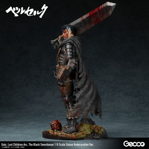 Berserk statuette 1/6 Guts Lost Children Arc The Black Swordsman Redecoration Ver. 38 cm