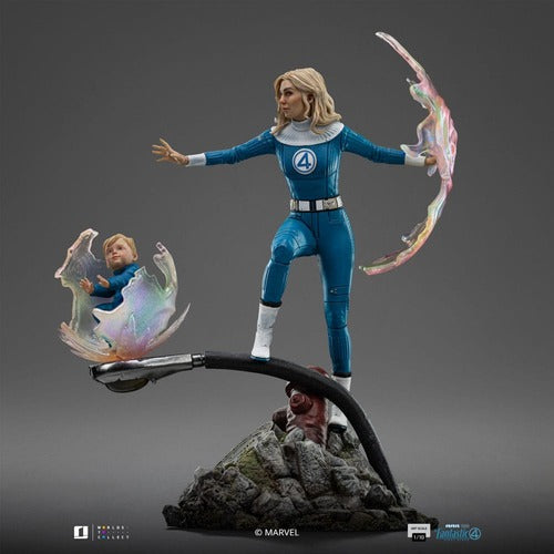 Fantastic Four statuette 1/10 Art Scale Invisible Woman and Franklin 28 cm