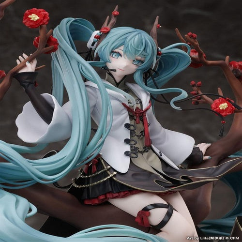 Vocaloid statuette PVC 1/7 Hatsune Miku 2022 Chinese New Year Ver. 30 cm