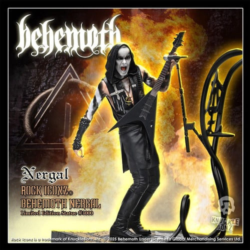 Behemoth statuette Rock Iconz Nergal 22 cm