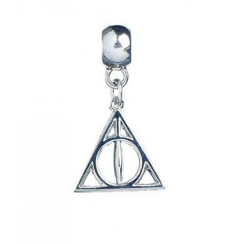 Harry Potter breloque plaquée argent Deathly Hallows