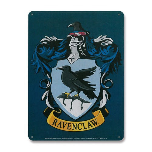 Harry Potter panneau métal Ravenclaw 15 x 21 cm