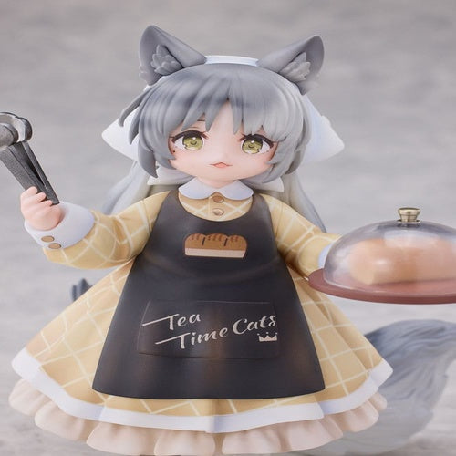 Decorated Life Collection statuette PVC Tea Time Cats - Cat Town Bakery Staff & Customer Set 12 cm
