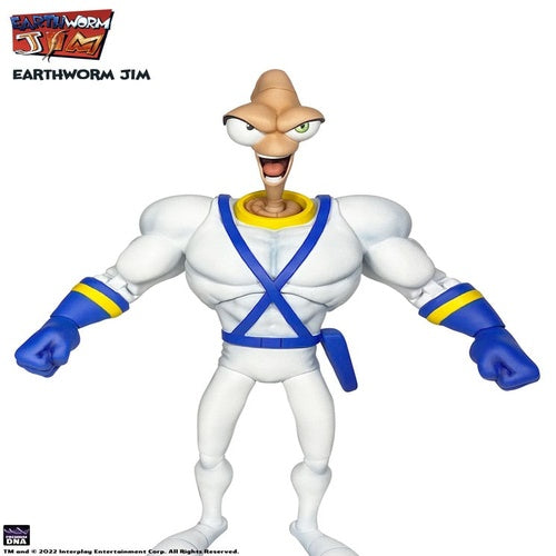 Earthworm Jim Zubehör-Set Wave 1: Worm Body & Jim Heads Accessory Pack