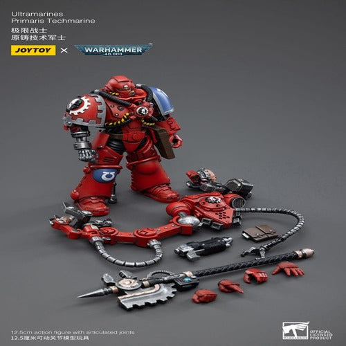 Warhammer 40k figurine 1/18 Ultramarines Primaris Techmarine 12 cm