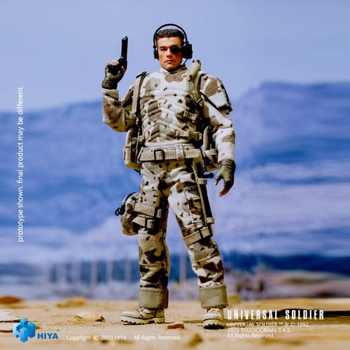Universal Soldier figurine 1/12 Exquisite Super Series Luc Deveraux 16 cm