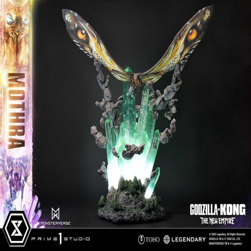 Godzilla x Kong: The New Empire statuette Ultimate Diorama Masterline Series Mothra Bonus Version 113 cm