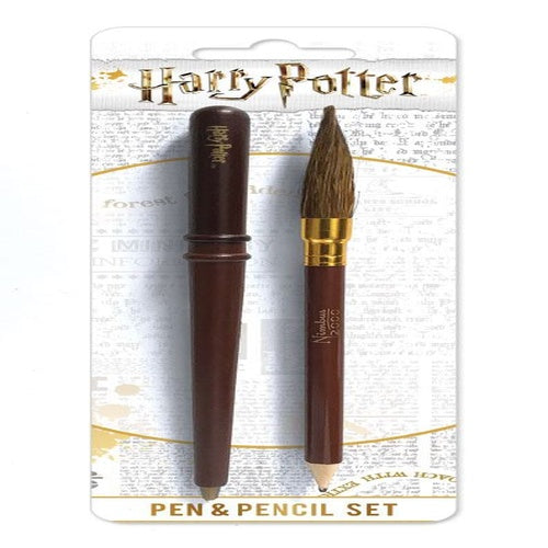 Harry Potter 2 set papeterie 2 pièces Wand & Broom