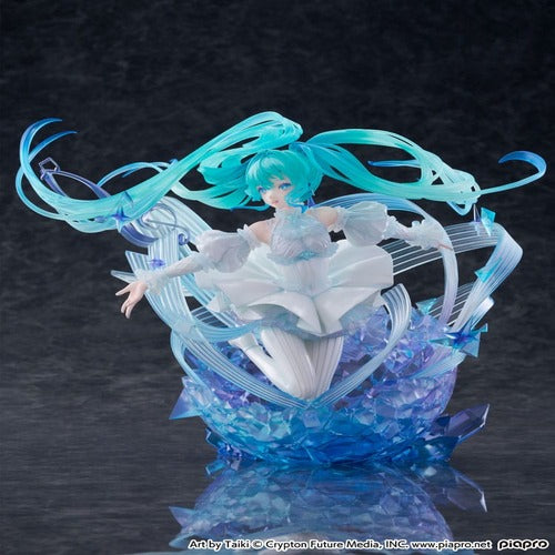Hatsune Miku statuette PVC 1/7 Hatsune Miku - Crystal Dress Ver. 22 cm