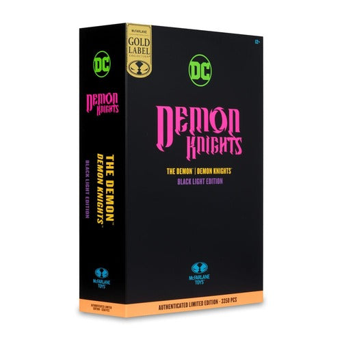 DC Multiverse figurine The Demon (Demon Knights) Black Light Edition (Gold Label) 18 cm