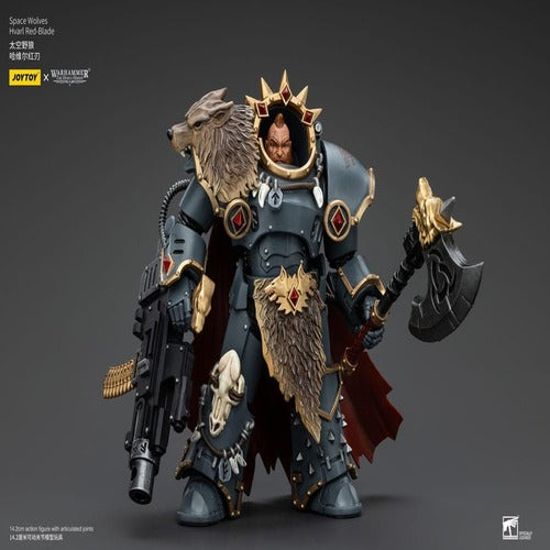 Warhammer The Horus Heresy figurine 1/18 Space Wolves Hvarl Red-Blade 14 cm