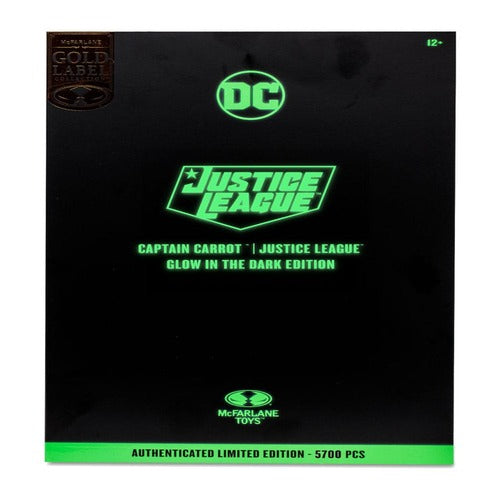 DC Multiverse figurine Captain Carrot (Justice League Incarnate) Glow In The Dark Edition (Gold Label) 18 cm