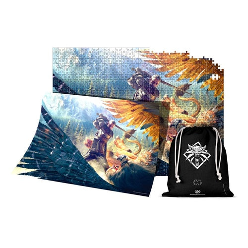 The Witcher Premium Puzzle Griffin Fight (1000 Teile)
