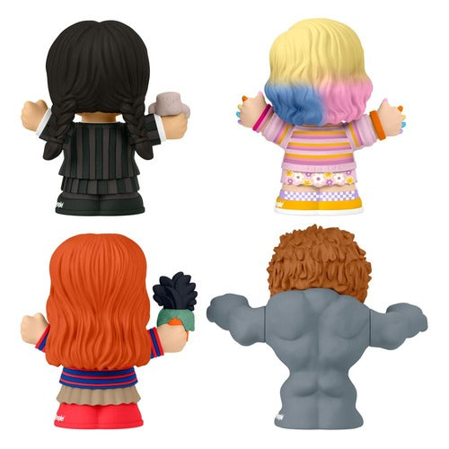Wednesday pack 4 minifigurines Fisher-Price Little People Collector 6 cm