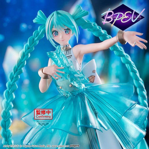 Hatsune Miku statuette PVC Clearluxe  Emerald Gem 28 cm