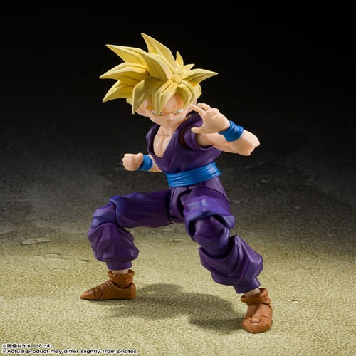 Dragon Ball Z S.H. Figuarts Actionfigur Super Saiyan Son Gohan - The Warrior Who Surpassed Goku 11 cm