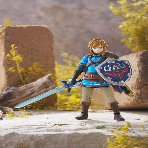 The Legend of Zelda Tears of the Kingdomfigurine Figma Link Tears of the Kingdom Ver. DX Edition 15 cm