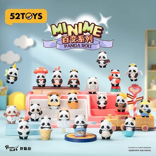 Panda Roll assortiment figurines Minime Blind Box Dress Up 4 cm (20)