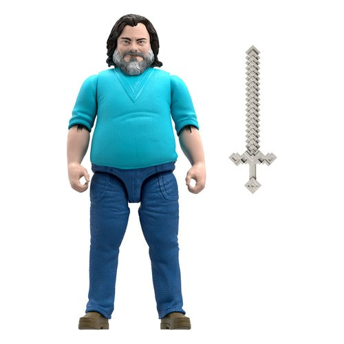Ein Minecraft Film Actionfigur Steve 30 cm