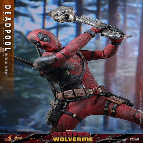 Deadpool & Wolverine Movie Masterpiece Actionfigur 1/6 Deadpool (Battling Version) 31 cm