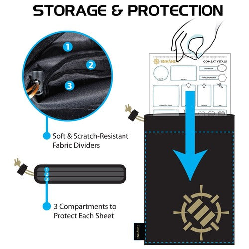 Enhance RPG Series Acryl Charakterbögen Set *Englische Version*