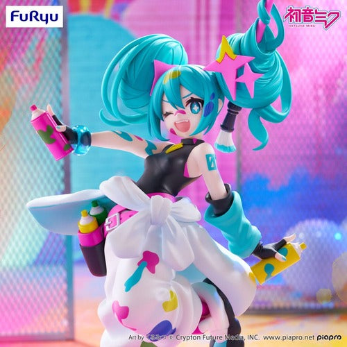 Hatsune Miku statuette PVC Trio-Try-iT Miku Paint Girl 19 cm