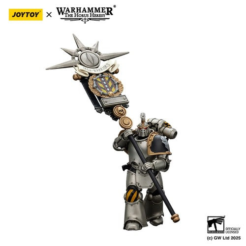 Warhammer The Horus Heresy figurine 1/18 lron Warriors Command Squad Chosen with Legion Standard 12 cm