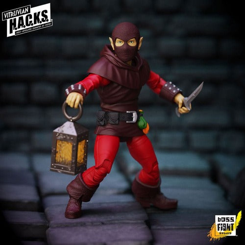 Vitruvian H.A.C.K.S. figurine Halfling Scout Dwynn Dellos